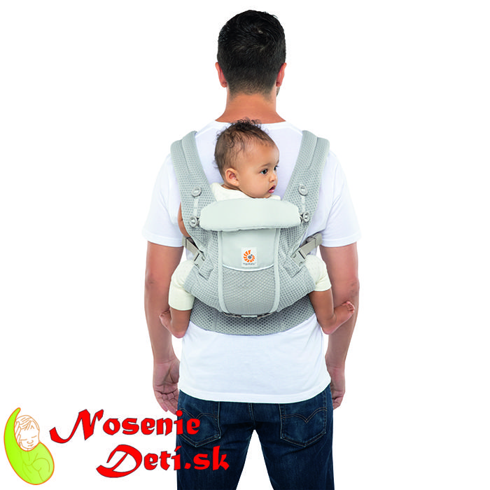 Ergobaby Adapt detský nosič SoftFlex Mesh Pearl Grey