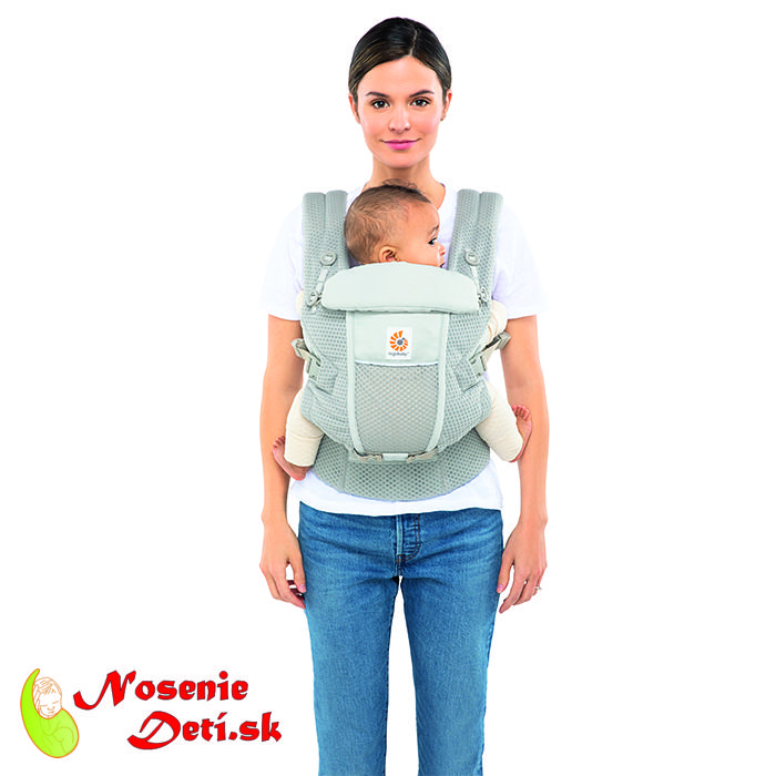 Ergobaby Adapt detský nosič SoftFlex Mesh Pearl Grey