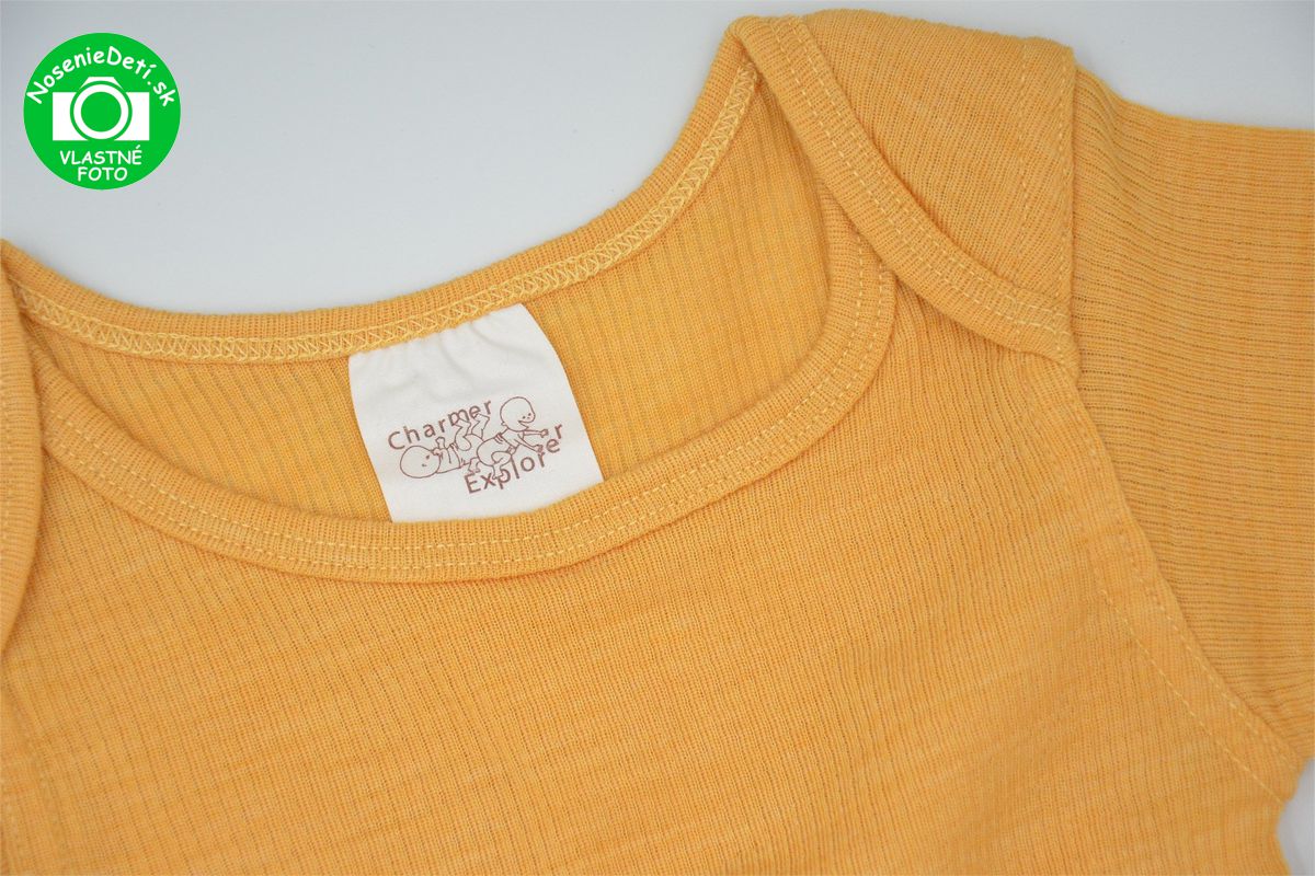 Detské celoročné merino Body Tričko Manymonths 4-Season Fresh Loquat