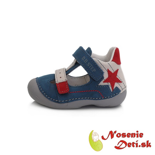 Chlapčenské sandále modré s hviezdou