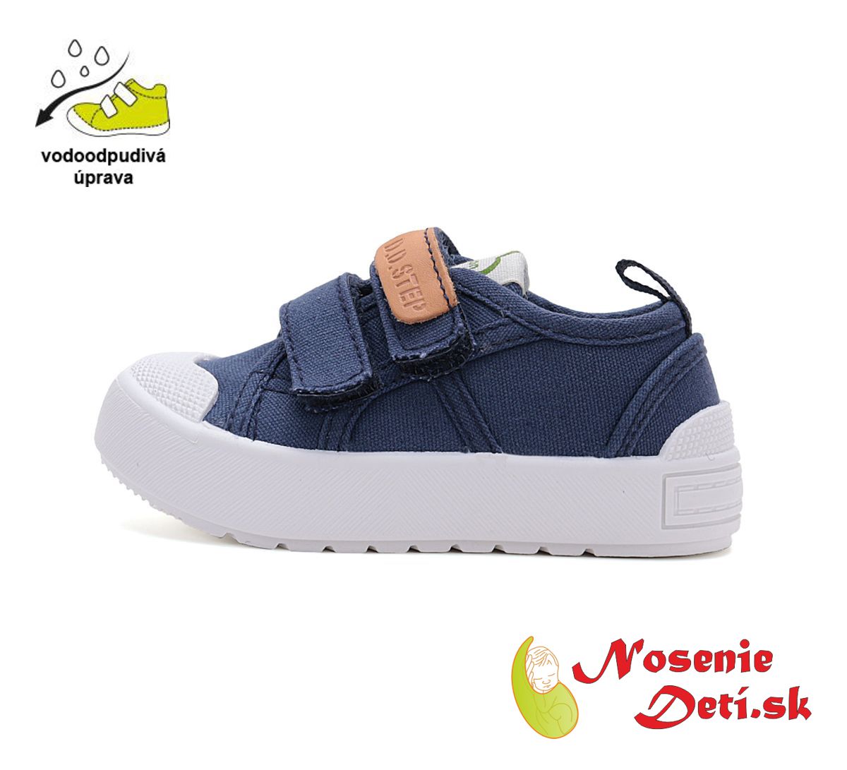 Chlapčenské letné plátenky D.D.Step C096-51314A Royal Blue Tmavomodré