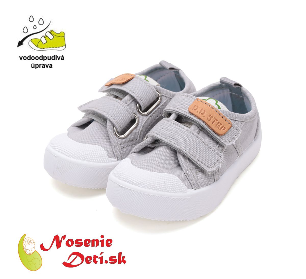 Detské letné plátenky D.D.Step C096-51314C Grey 