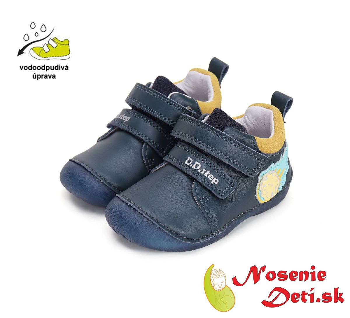 Chlapecké celoroční boty D.D. Step Royal Blue Meteor 015-42219B