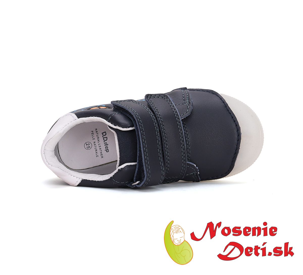 Detské prechodné topánky tenisky D.D. Step Royal Blue Basketball 049-51676