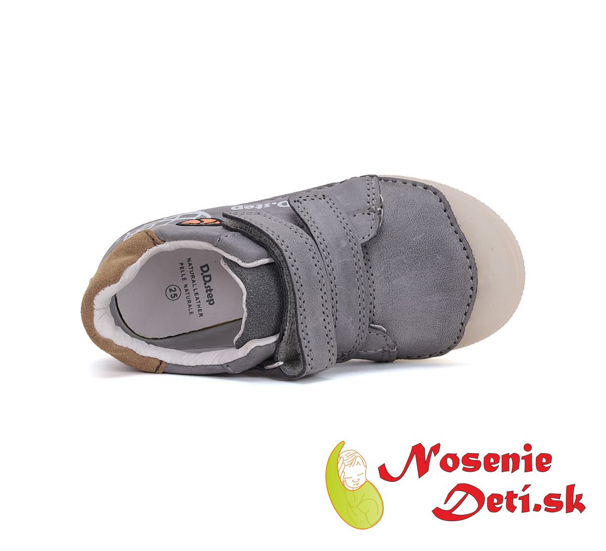 Detské prechodné topánky tenisky D.D. Step Dark Grey Basketball 049-51676B