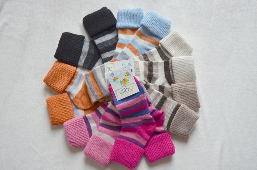 Vlnené ponožky na zimu