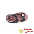 Dětské dívčí kožené sandály modrorůžové D.D. Step AC625-791B
